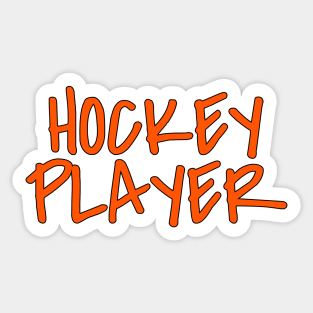 HOCKEY PLAYER Sticker